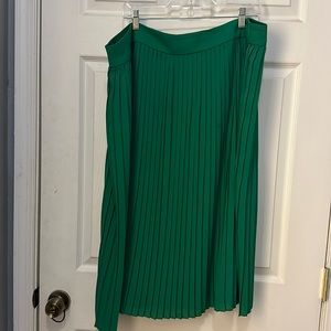 J Crew Pleated Skirt